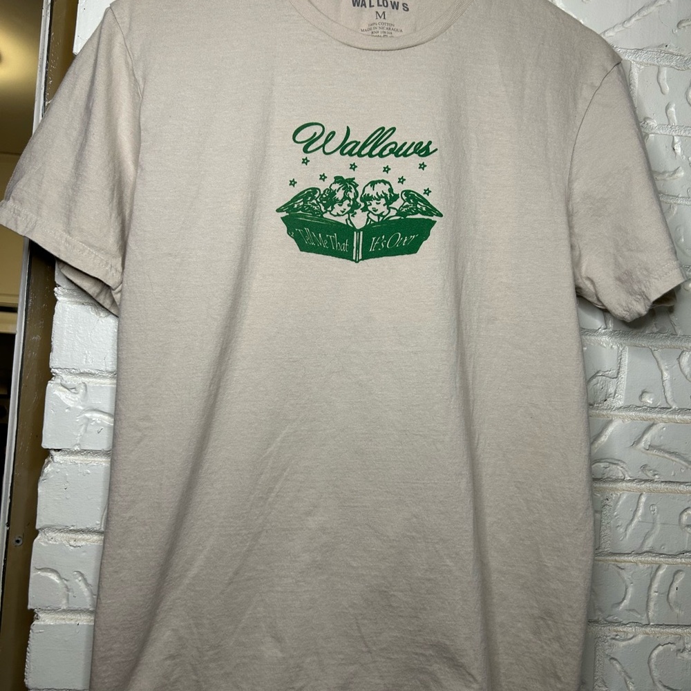 Wallows - Tell Me It’s Over Boyfriend Fit Girls Shirt - Size Medium